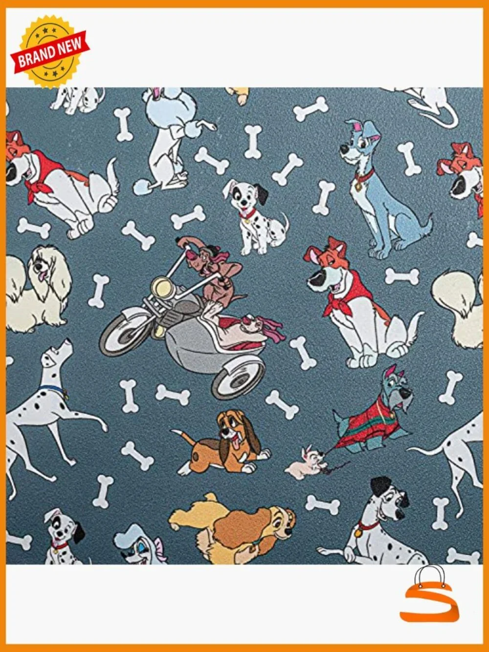 Disney Dogs All Over Print Mini Backpack Faux Leather